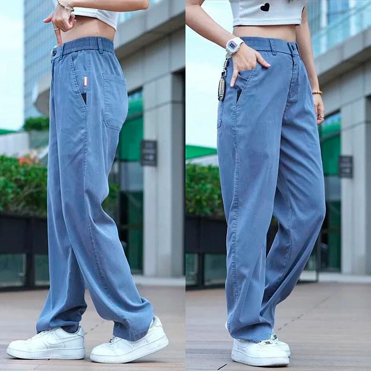 Comprá 2 y llevate 3 | Pantalón Santino de Mujer – Liviano, Fresco y Cómodo