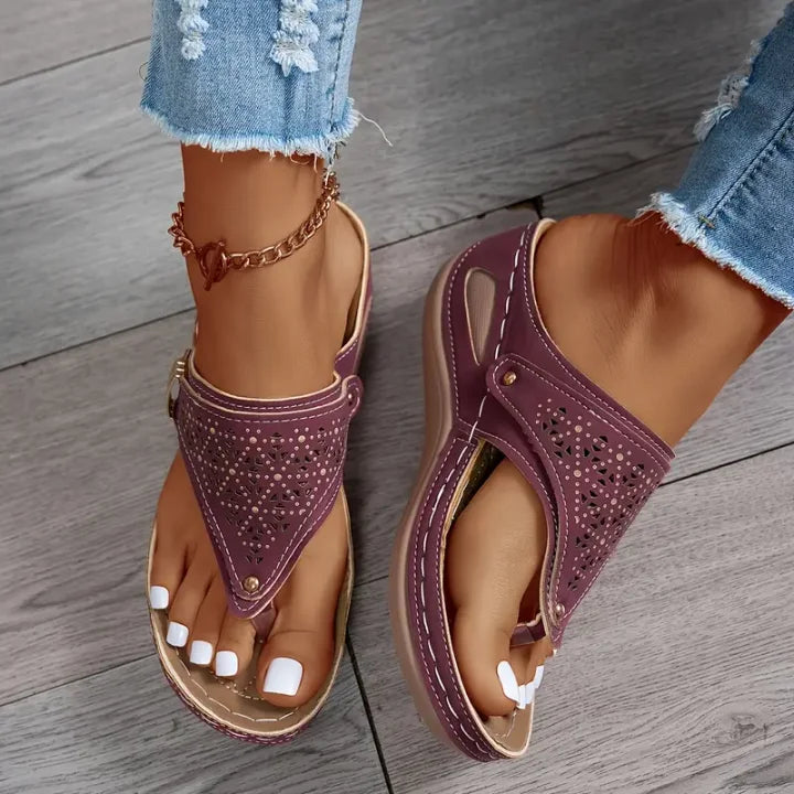 Ethel - Sandalias casuales con estilo