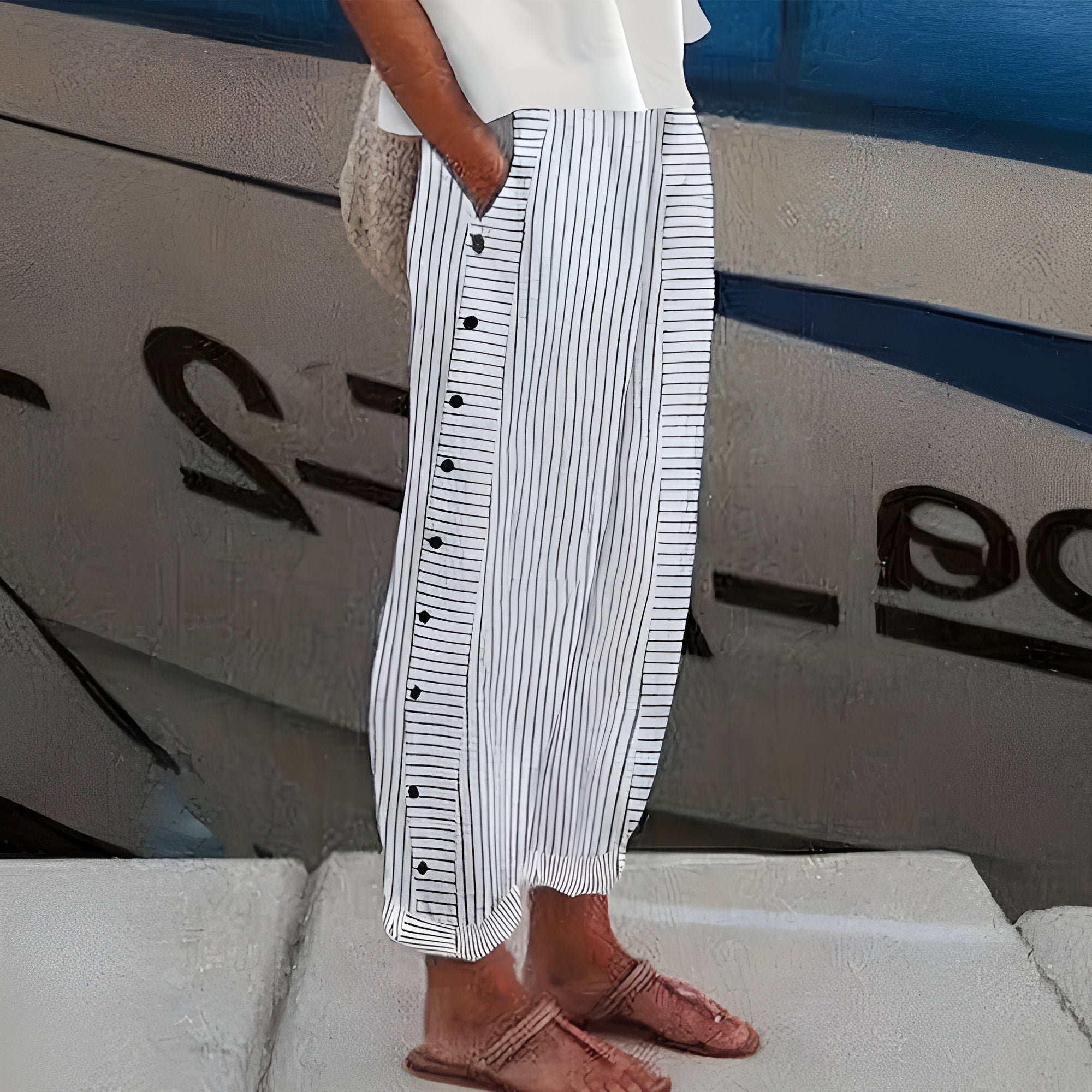 Yvette - Pantalón elegante informal