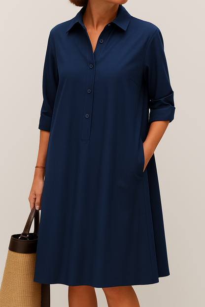 Elodie - Vestido camisero con botones