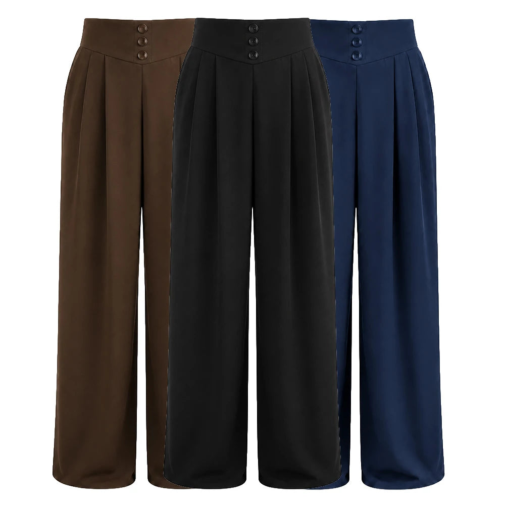 [COMPRÁ 2 Y LLEVÁ 3] Pantalón de Mujer en Seda Fría con Elastano + Neceser organizador de Regalo