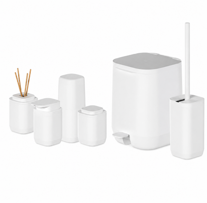 [6 PIEZAS] Set de Accesorios para Baño Premium + Set de Toallas Premium gratis