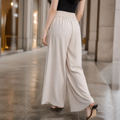 [COMPRÁ 2 Y LLEVÁ 3] Pantalón de Mujer en Seda Fría con Elastano + Neceser organizador de Regalo