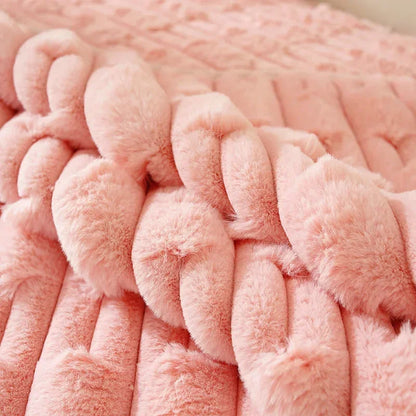 [COMPRÁ 1 Y LLEVÁ 2] Fundas Protectoras Sofá de Terciopelo + Manta de Peluche y 2 Almohadones de Regalo
