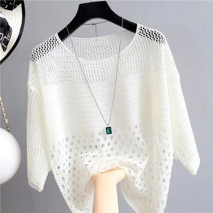 Kambria - Blusa elegante y casual de punto