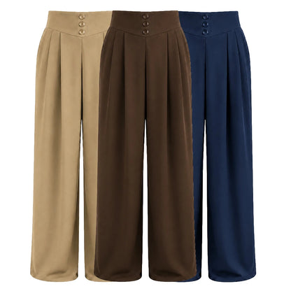 [COMPRÁ 2 Y LLEVÁ 3] Pantalón de Mujer en Seda Fría con Elastano + Neceser organizador de Regalo
