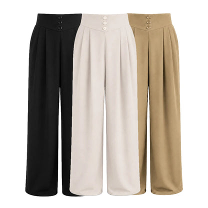 [COMPRÁ 2 Y LLEVÁ 3] Pantalón de Mujer en Seda Fría con Elastano + Neceser organizador de Regalo